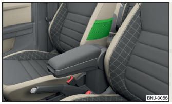 Fig. 93 Tasca portaoggetti