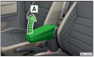 Fig. 69 Regolazione del bracciolo