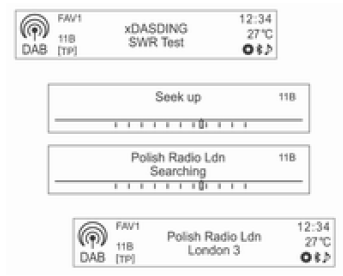 Ascolto di una stazione radio o DAB