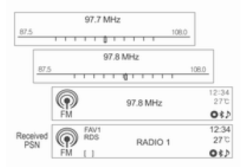 Ascolto di una stazione radio o DAB