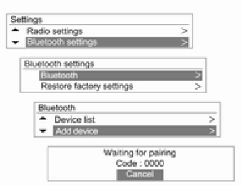 Collegamento bluetooth