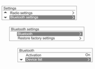 Collegamento bluetooth