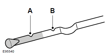 Astina di livello olio motore