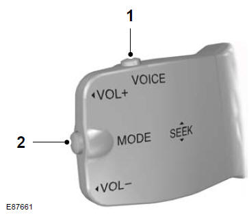 Pulsante VOICE e MODE