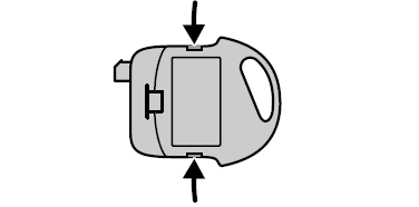 Sostituzione della batteria del telecomando