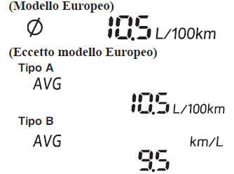 Computer di viaggio e interruttore INFO*