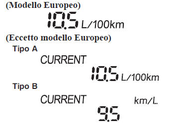 Computer di viaggio e interruttore INFO*