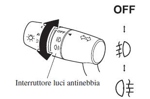 Luci antinebbia anteriori*