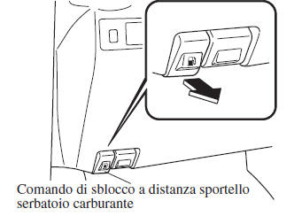 Sportello serbatoio carburante