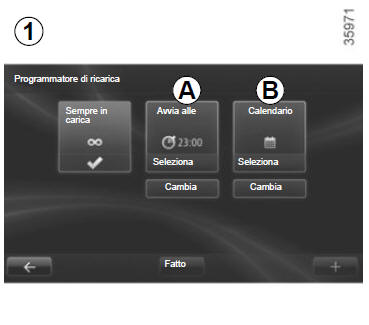 Programmazione della carica